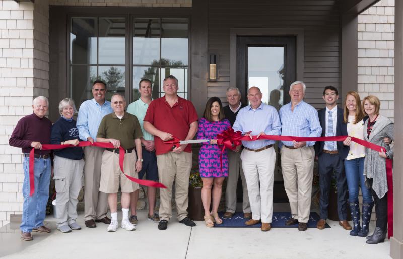 Garrison Homes celebrates ribbon cutting on model at Showfield Cape